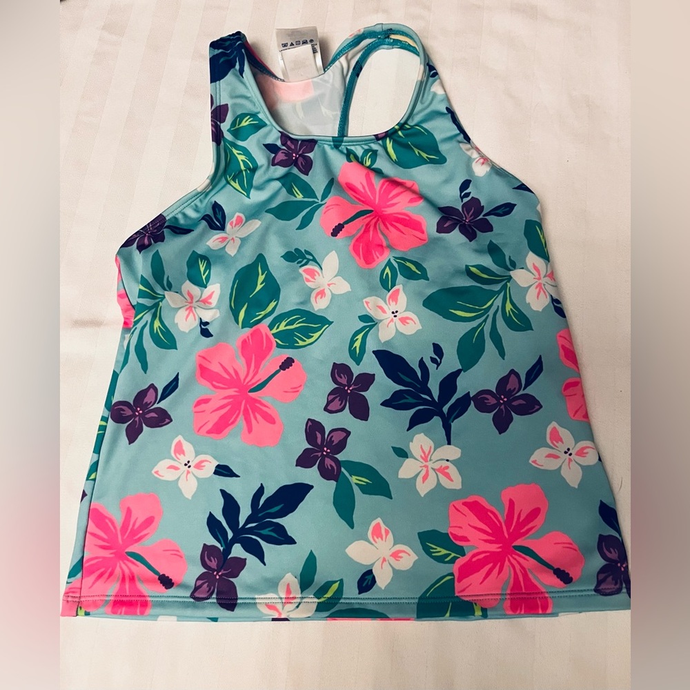 Lands’ End size 12 tankini top